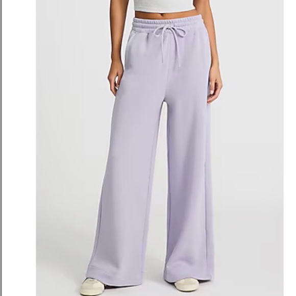 Express Drawstring Knit Lounge Pants - Picture 1 of 2